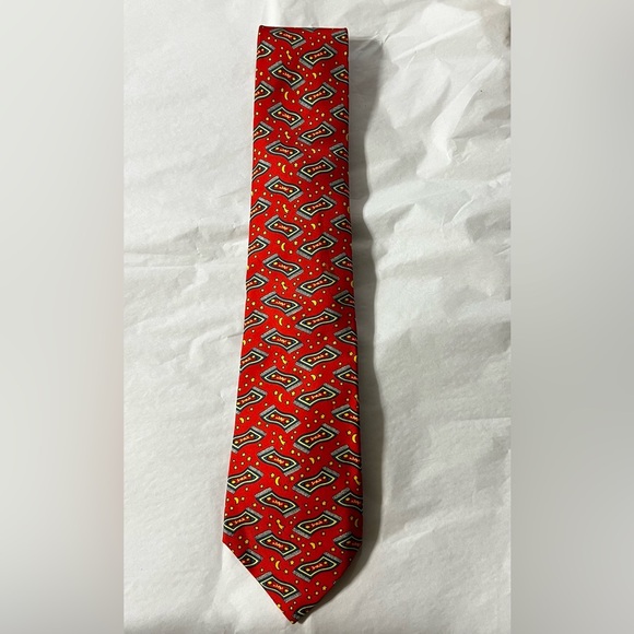 HERMÈS HERMES Vintage Rare Tie Magic Carpet Aladdin silk 100%